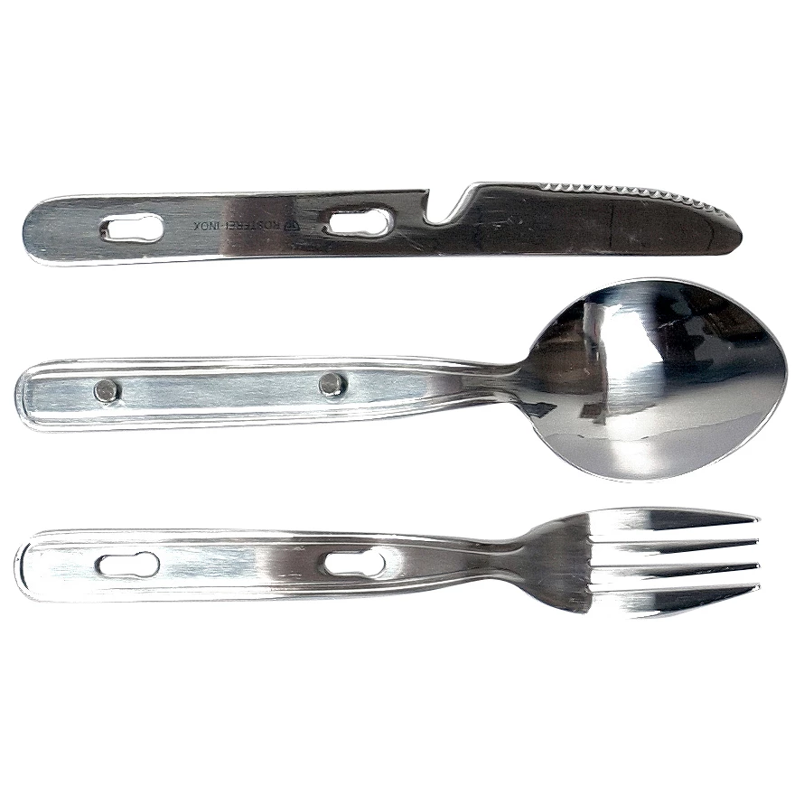 Basic Nature - Biwak Hiking Besteck - Set de couverts 5 Basic Nature - Biwak Hiking Besteck - Set de couverts – Image 5