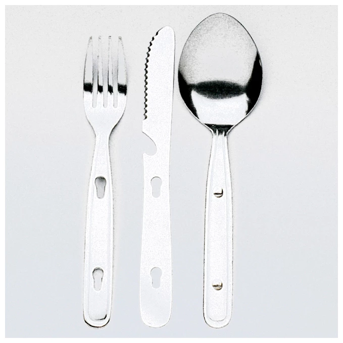 Basic Nature - Biwak Hiking Besteck - Set de couverts 4 Basic Nature - Biwak Hiking Besteck - Set de couverts – Image 4