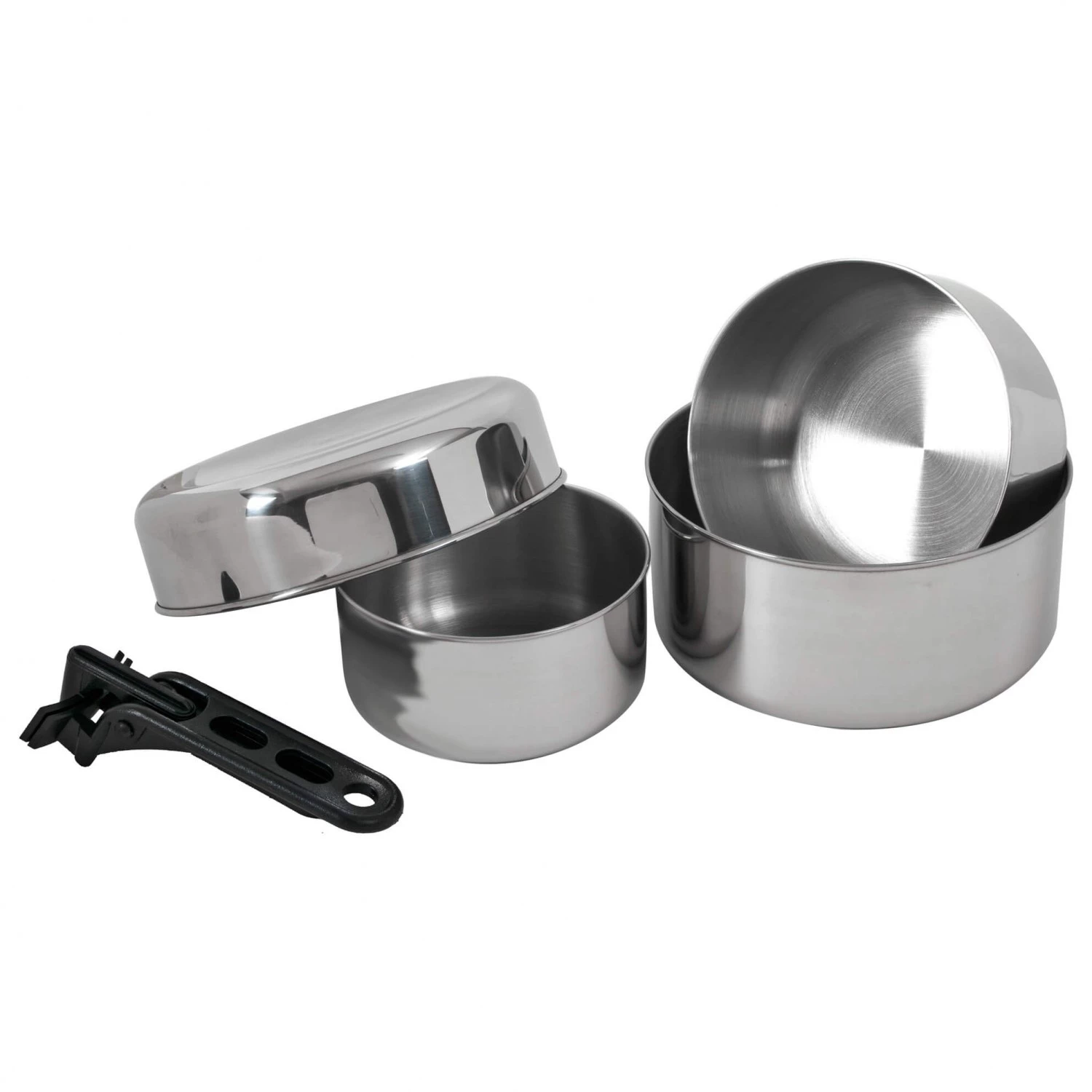 Basic Nature - Biwak stainless steel 2 - Popote 1 Basic Nature - Biwak stainless steel 2 - Popote