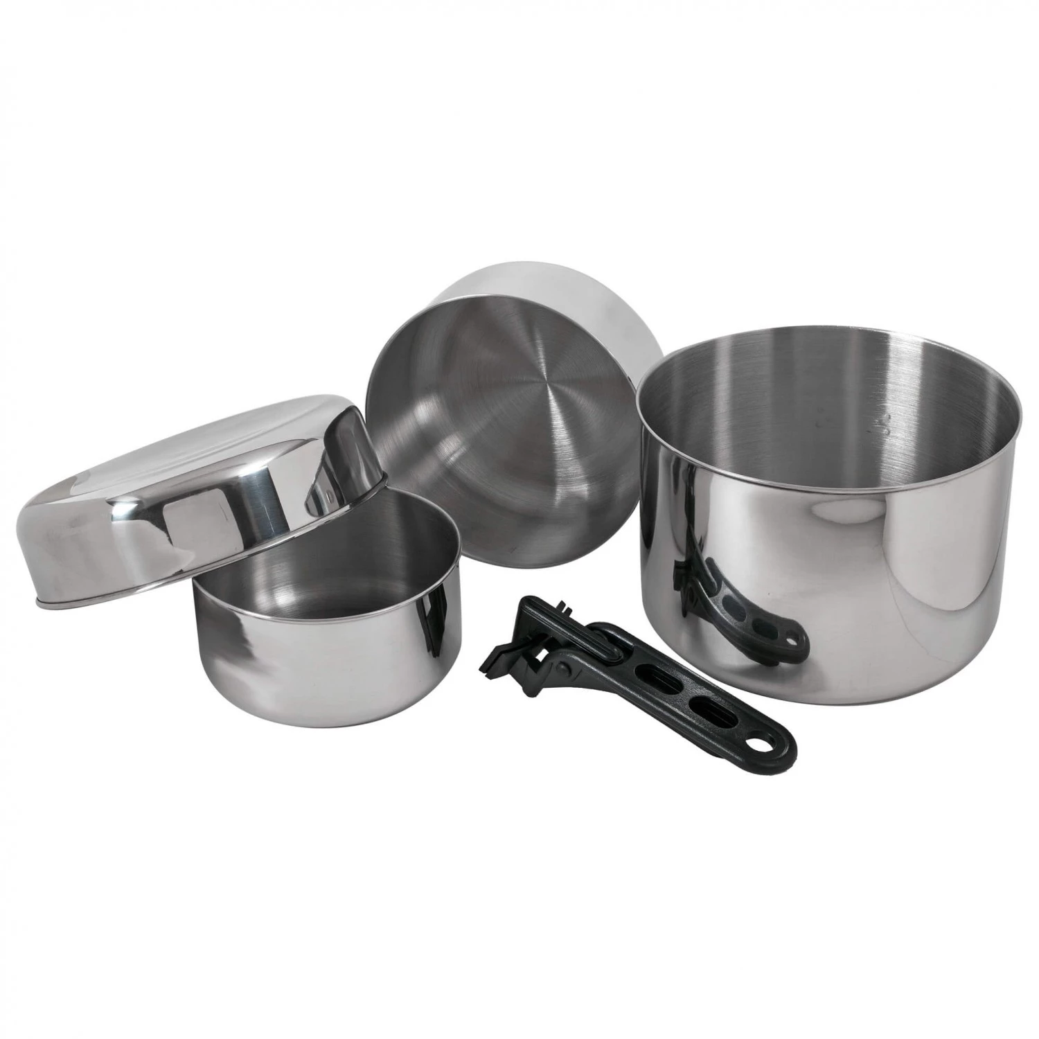 Basic Nature - Biwak stainless steel 3 - Popote 1 Basic Nature - Biwak stainless steel 3 - Popote