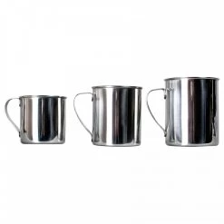 Basic Nature - Polished Stainless Steel Mug