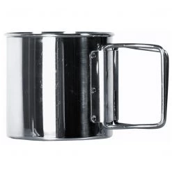 Basic Nature - Stainless Steel Cup with Foldable Handle 7 Basic Nature - Stainless Steel Cup with Foldable Handle -Popotes & vaisselle Soldes basic nature stainless steel cup with foldable handle detail 3