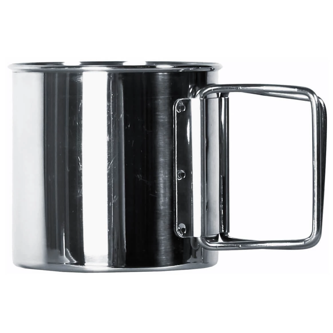 Basic Nature - Stainless Steel Cup with Foldable Handle 3 Basic Nature - Stainless Steel Cup with Foldable Handle – Image 3