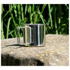 Basic Nature - Stainless Steel Cup with Foldable Handle 8 Basic Nature - Stainless Steel Cup with Foldable Handle -Popotes & vaisselle Soldes basic nature stainless steel cup with foldable handle detail 6