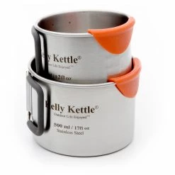Kelly Kettle - Camping Cups Set - Tasse -Popotes & vaisselle Soldes kelly kettle camping cups set tasse detail 3