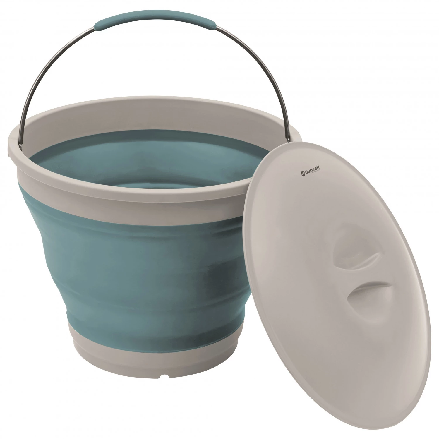 Outwell - Collaps Bucket With Lid 1 Outwell - Collaps Bucket With Lid