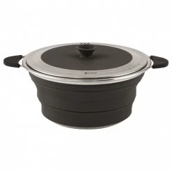 Outwell - Collaps Pot With Lid - Popote -Popotes & vaisselle Soldes outwell collaps pot with lid popote bf 1