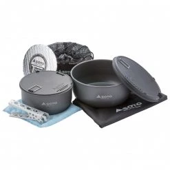 Soto - Navigator Cook Set - Popote -Popotes & vaisselle Soldes soto navigator cook set popote 1