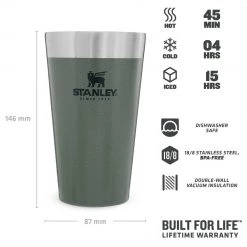 Stanley - Adventure Stacking Vacuum Pint - Tasse isotherme -Popotes & vaisselle Soldes stanley adventure stacking vacuum pint tasse isotherme detail 4