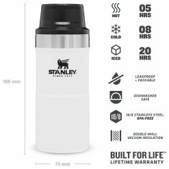 Stanley - Cassic Trigger Action Travel Mug - Tasse 10 Stanley - Cassic Trigger Action Travel Mug - Tasse -Popotes & vaisselle Soldes stanley cassic trigger action travel mug tasse detail 5
