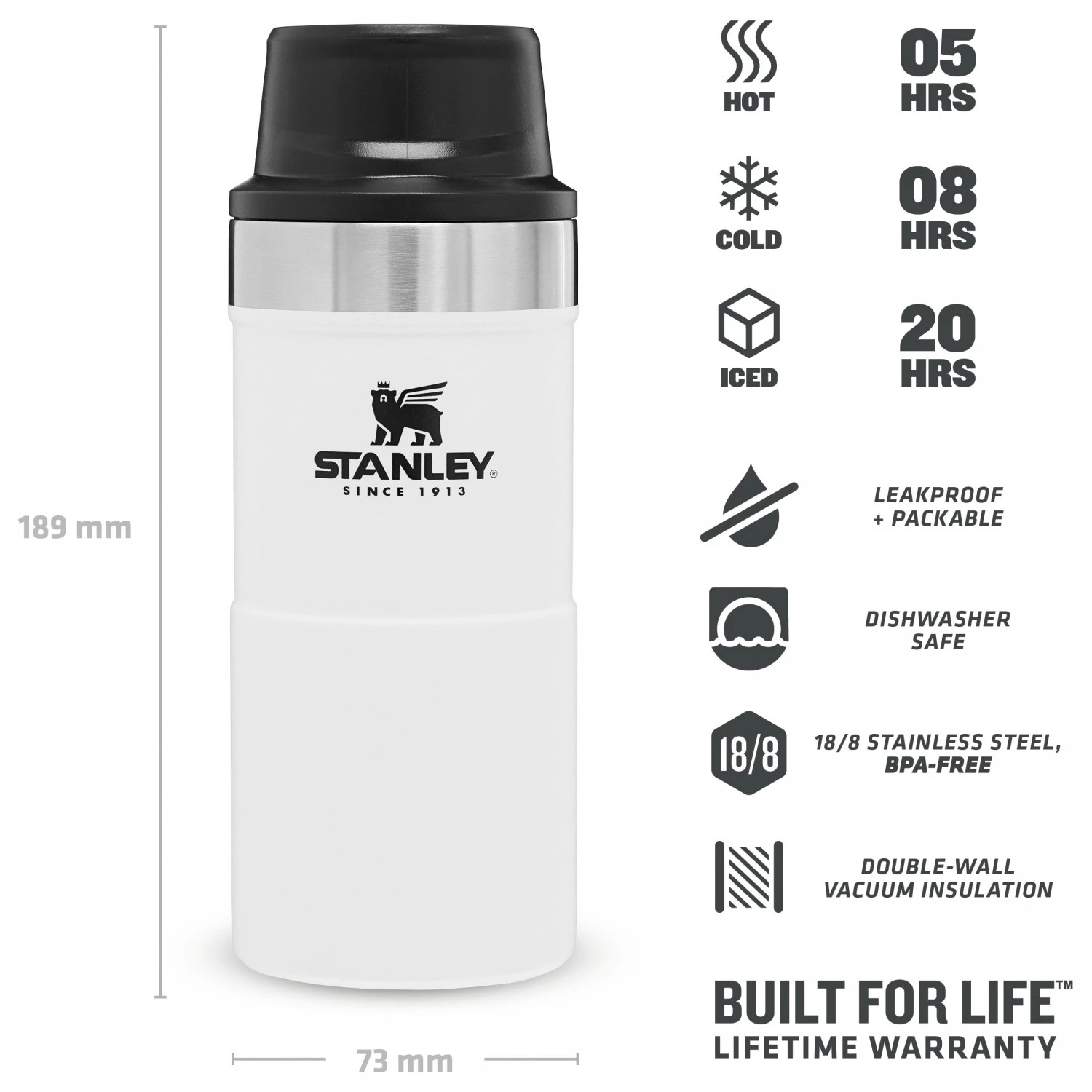 Stanley - Cassic Trigger Action Travel Mug - Tasse 5 Stanley - Cassic Trigger Action Travel Mug - Tasse – Image 5