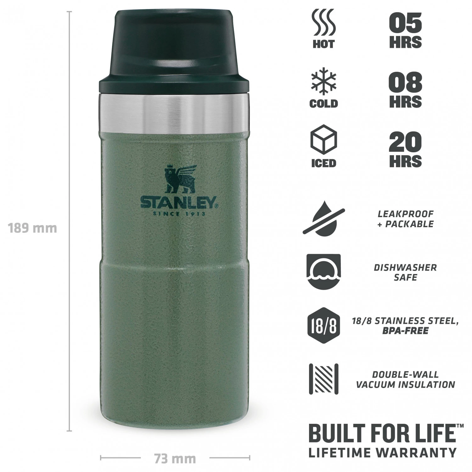 Stanley - Classic Trigger Action Travel Mug - Tasse 5 Stanley - Classic Trigger Action Travel Mug - Tasse – Image 5
