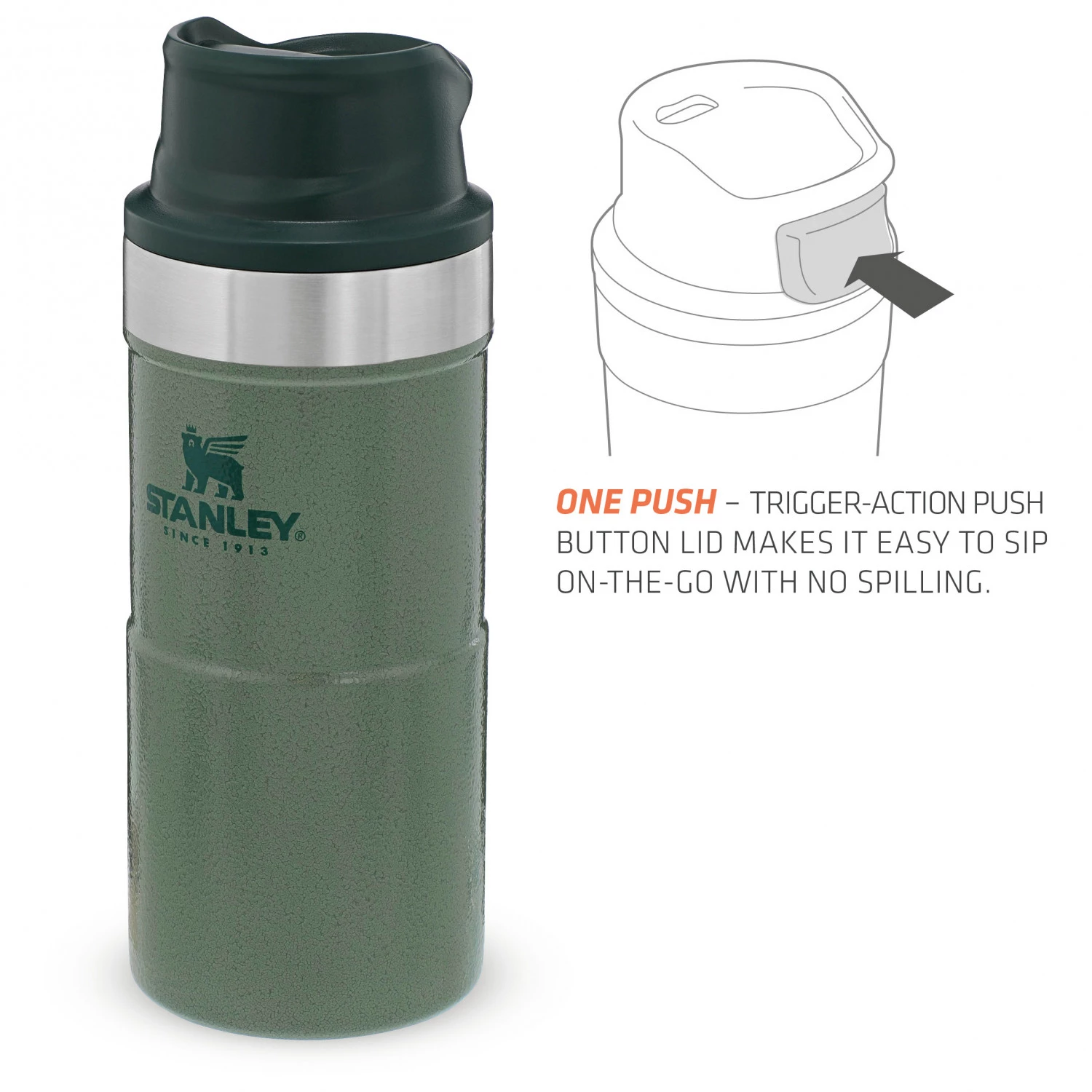 Stanley - Classic Trigger Action Travel Mug - Tasse 6 Stanley - Classic Trigger Action Travel Mug - Tasse – Image 6