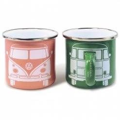VW Collection - VW T1 Bus Becher Emailliert 2er Set 11 VW Collection - VW T1 Bus Becher Emailliert 2er Set -Popotes & vaisselle Soldes vw collection vw t1 bus becher emailliert 2er set 2
