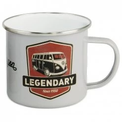 VW Collection - VW T1 Bus Becher Emailliert - Tasse