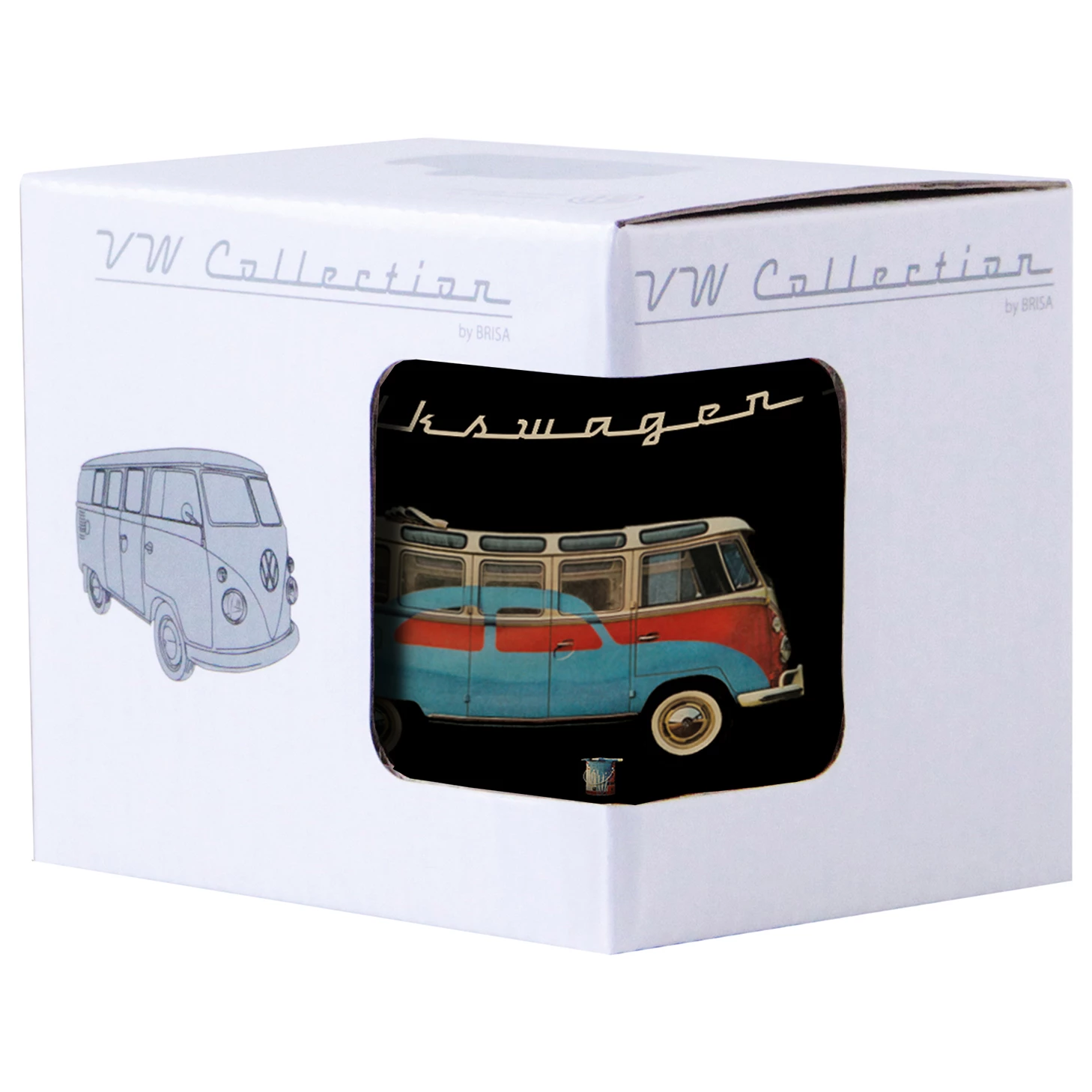 VW Collection - VW T1 Bus Becher Emailliert - Tasse 2 VW Collection - VW T1 Bus Becher Emailliert - Tasse – Image 2