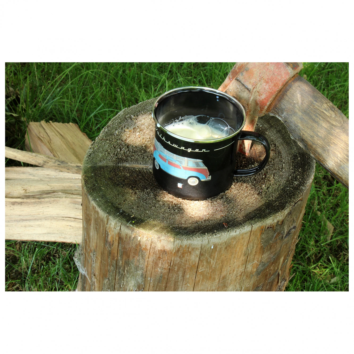 VW Collection - VW T1 Bus Becher Emailliert - Tasse 3 VW Collection - VW T1 Bus Becher Emailliert - Tasse – Image 3