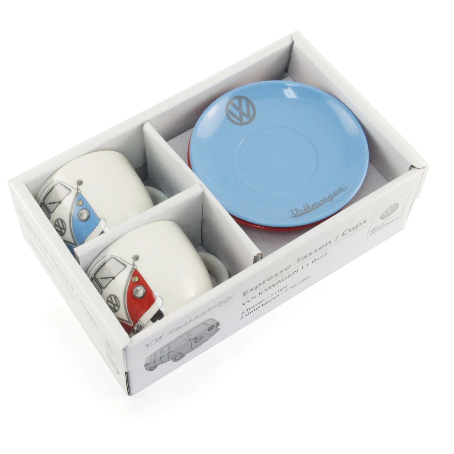 VW Collection - VW T1 Bus Espresso Tassen in Geschenkbox - Tasse 4 VW Collection - VW T1 Bus Espresso Tassen in Geschenkbox - Tasse – Image 4