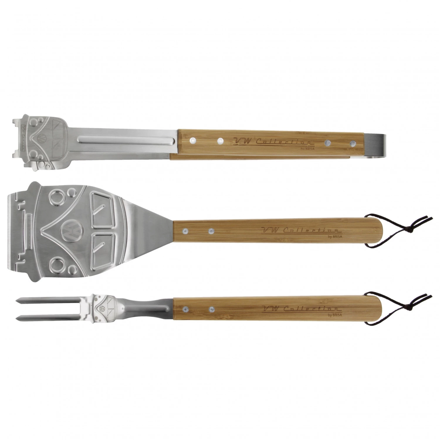 VW Collection - VW T1 Bus Grillbesteck Set mit Tragetasche - Set de couverts 2 VW Collection - VW T1 Bus Grillbesteck Set mit Tragetasche - Set de couverts – Image 2